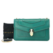 Bvlgari Green Mini Serpenti Chain Bag - Jiaxyk